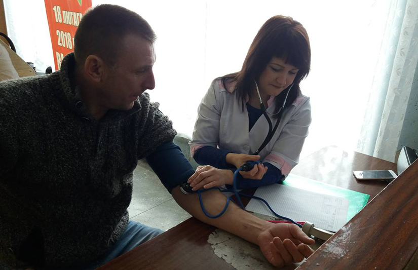 Акция «Цифры здоровья: артериальное давление» г.п.Красносельский